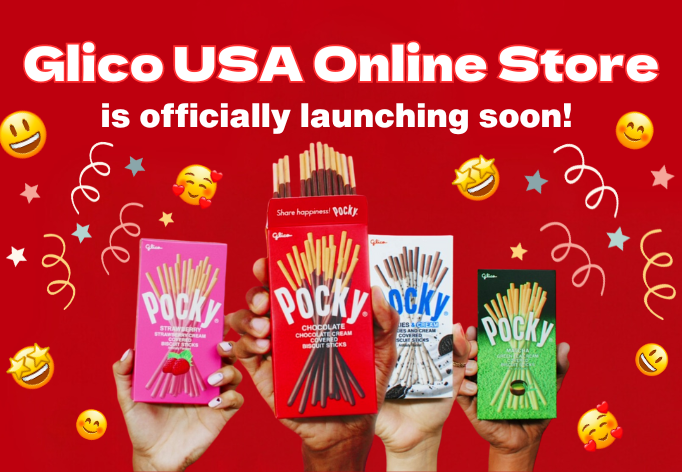 Coming soon! Glico USA Online Store Grand Launch